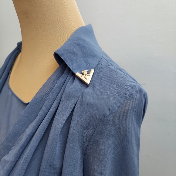 Ya Los Angeles Silk Pull-over Blouse - Picture 3 of 7